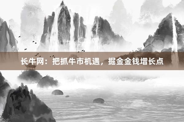 长牛网：把抓牛市机遇，掘金金钱增长点